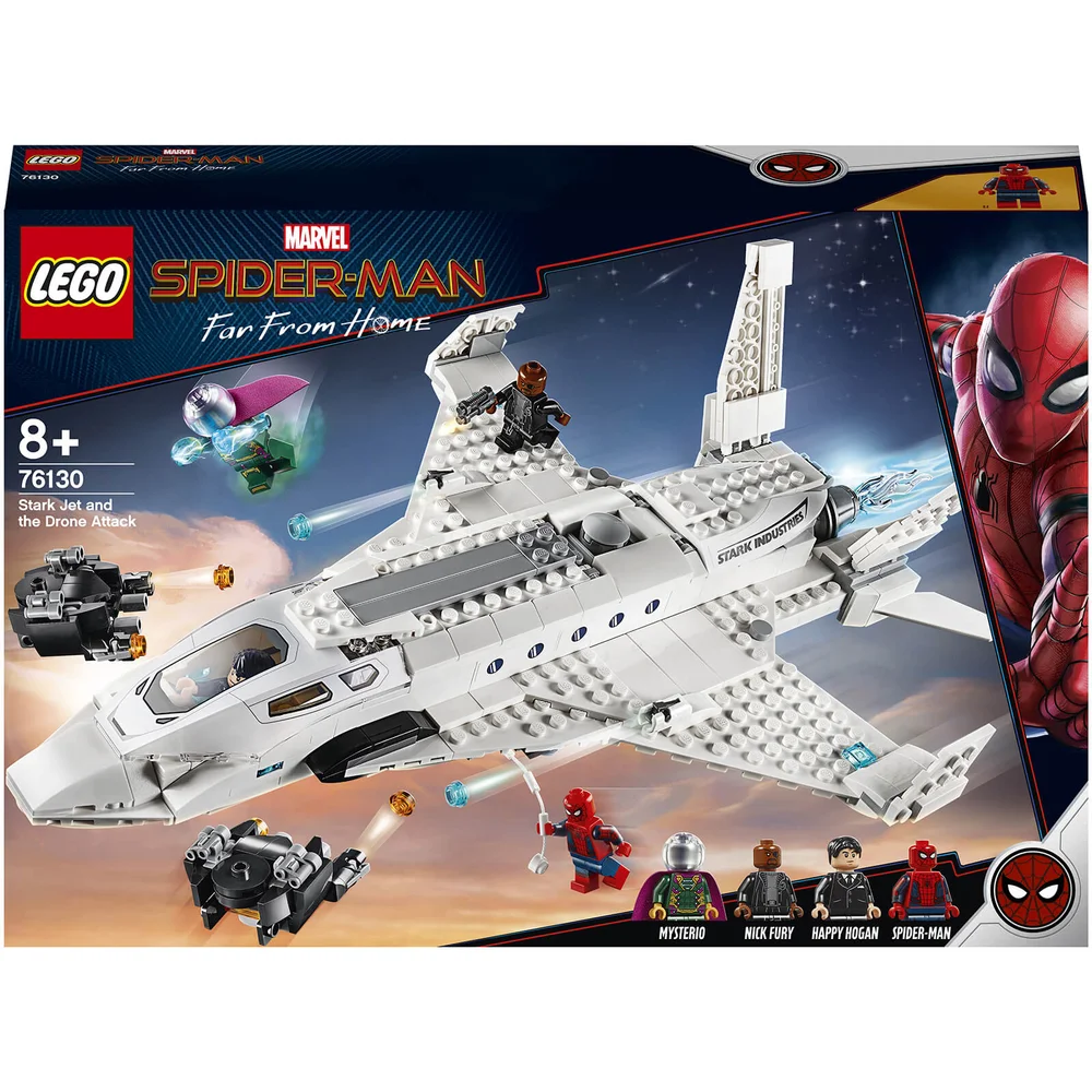 LEGO Marvel Starks Jet und der Drohnenangriff (76130) Bild 1