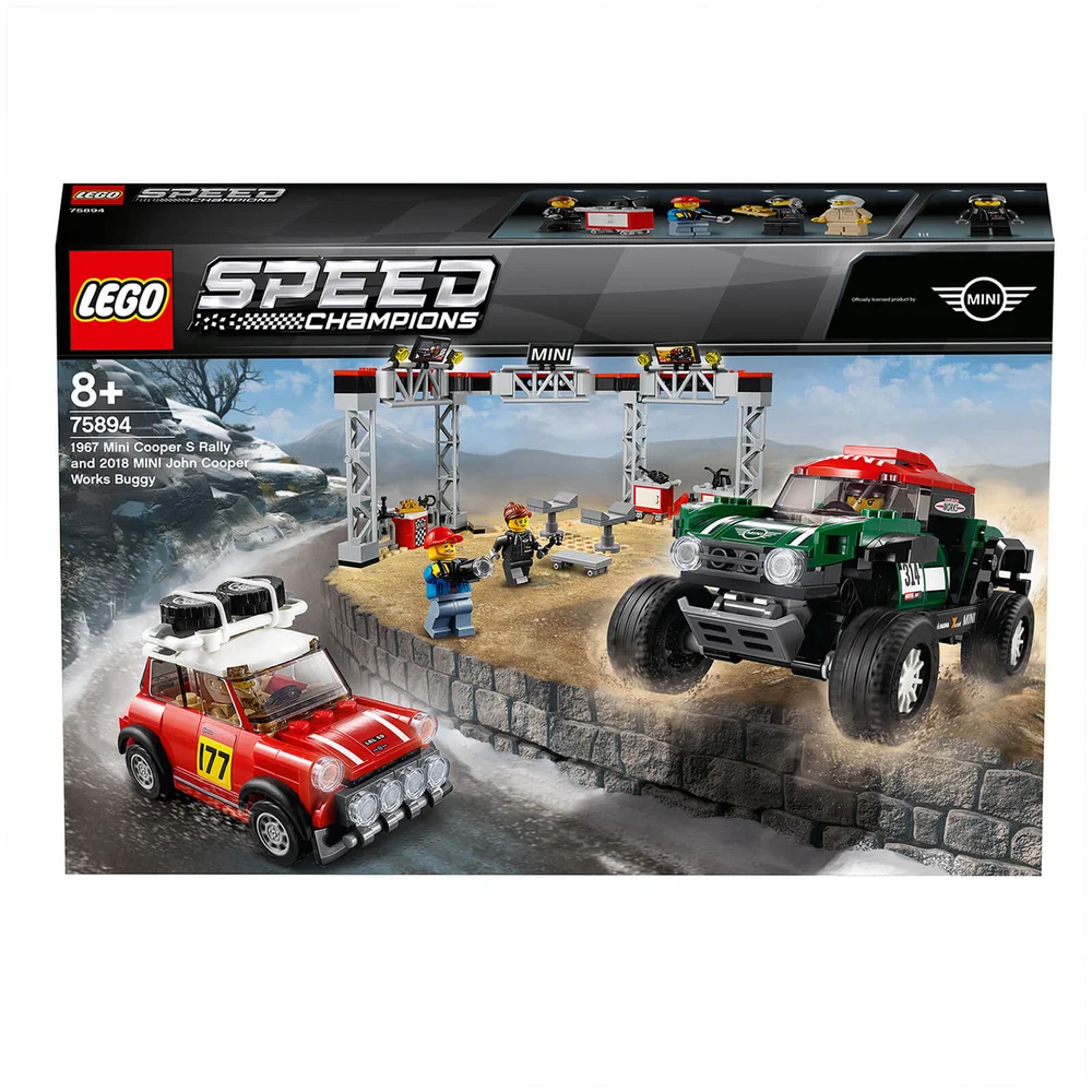 LEGO Speed Champions: Rallyeautos Mini Cooper und Buggy (75894) Bild 1