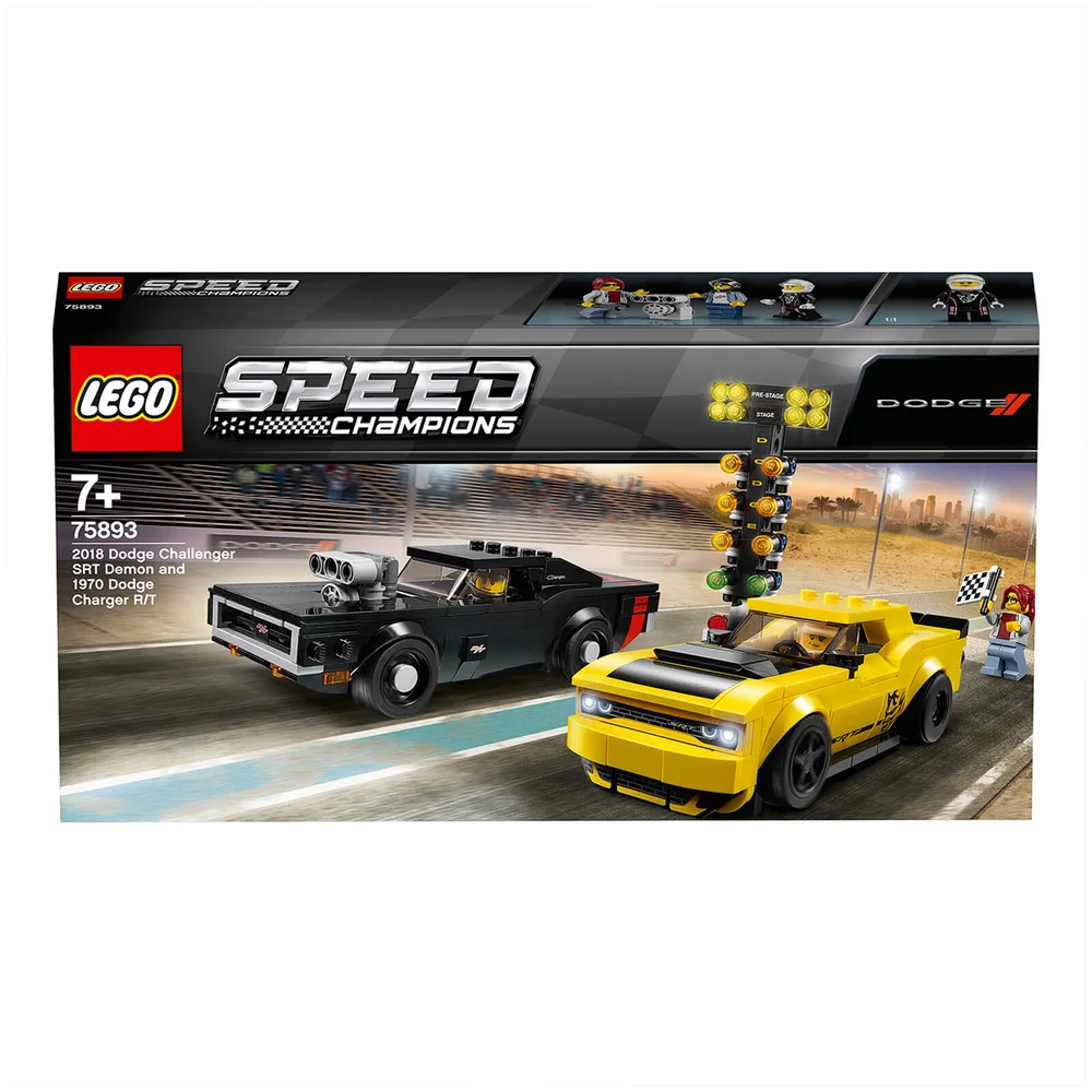 LEGO Dodge Challenger SRT Demon & 1970 Dodge Charger R/T(75893) Bild 1