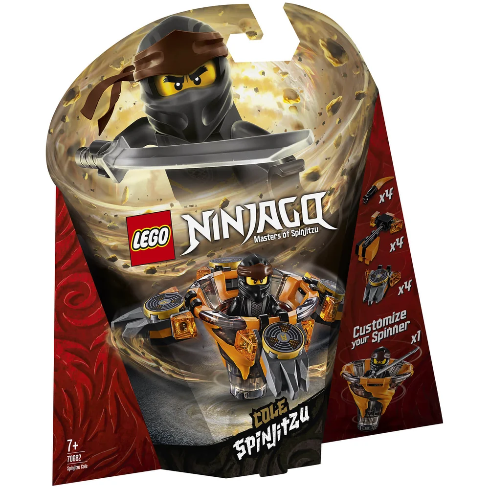 LEGO Ninjago: Spinjitzu Cole (70662) Bild 1