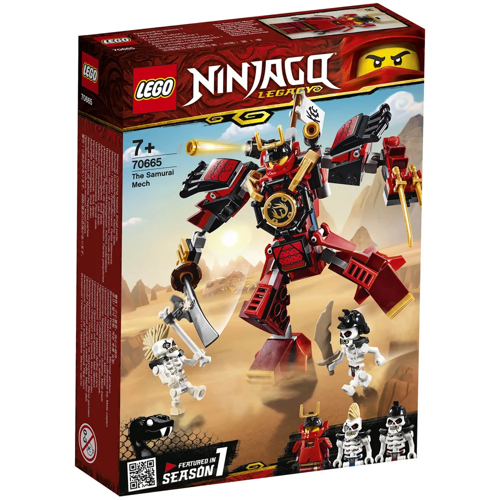LEGO NINJAGO: The Samurai Mech Action Figure (70665) Bild 1