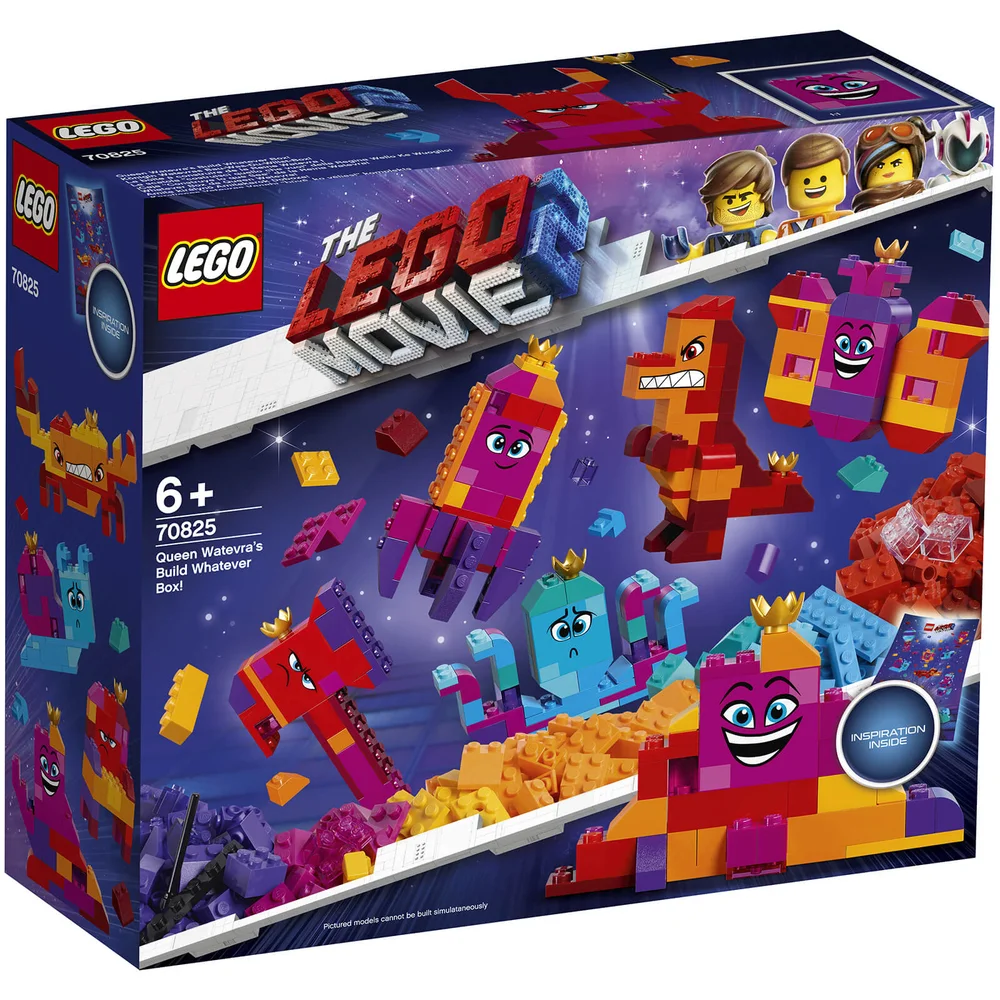 LEGO® THE LEGO® MOVIE 2™: Königin Wasimma Si-Willis Bau-Was-Du-Willst-Box! (70825) Bild 1