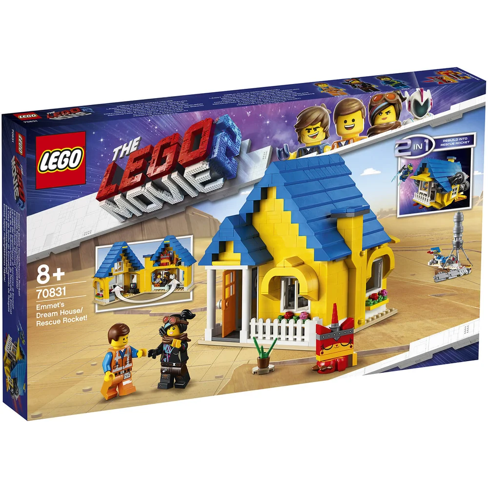 LEGO Movie 2: Emmets Traumhaus/ Rettungsrakete 70831 Bild 1