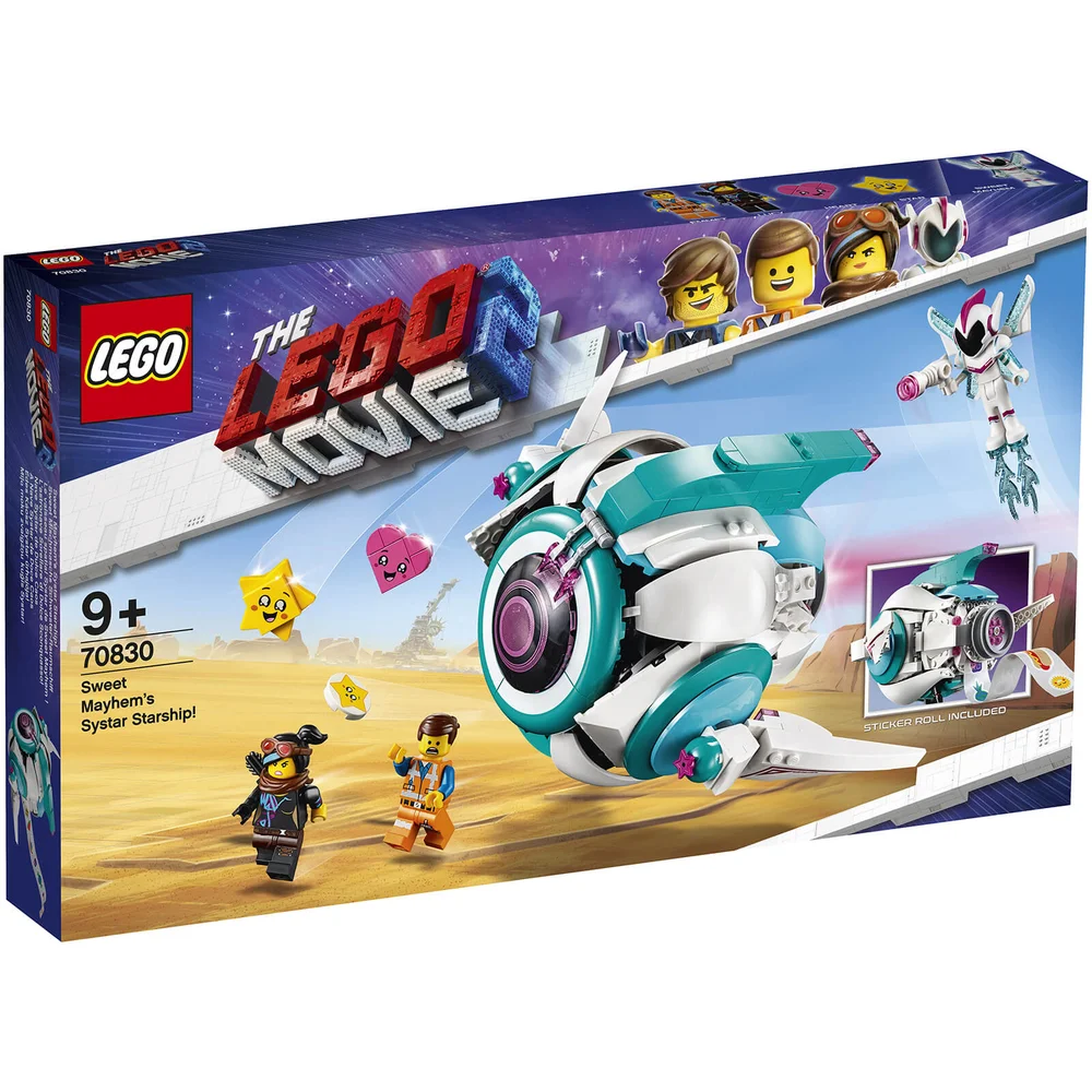 LEGO® THE LEGO® MOVIE 2™: Sweet Mischmaschs Systar Raumschiff (70830) Bild 1