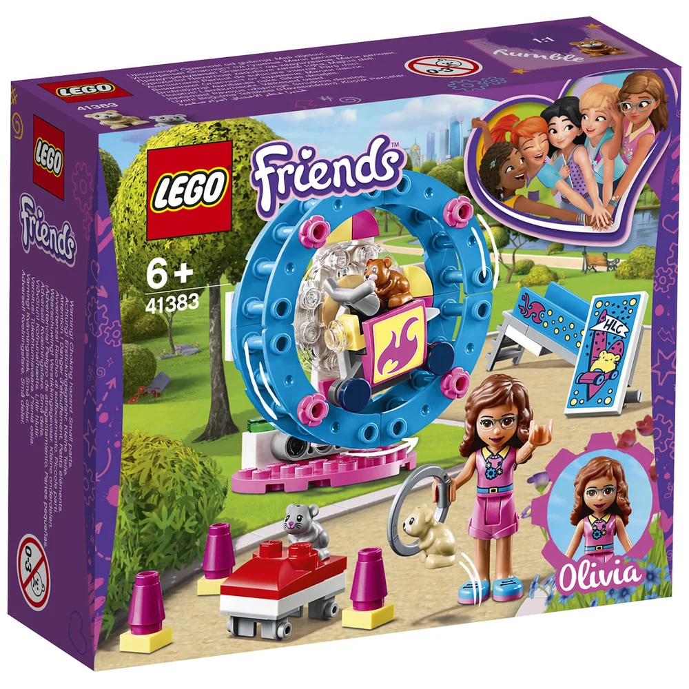 LEGO Friends: Olivia's Hamster Playground Toy (41383) Bild 1