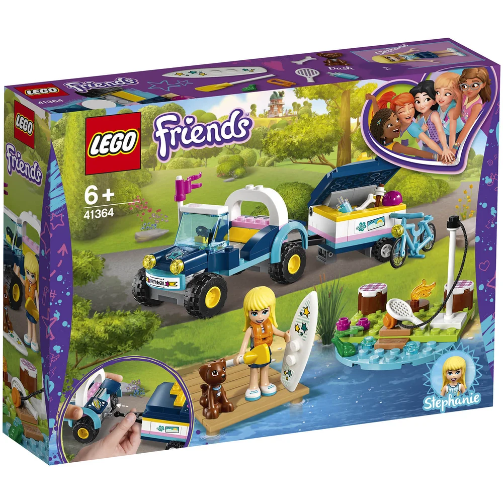 LEGO Friends: Stephanies Cabrio mit Anhänger (41364) Bild 1
