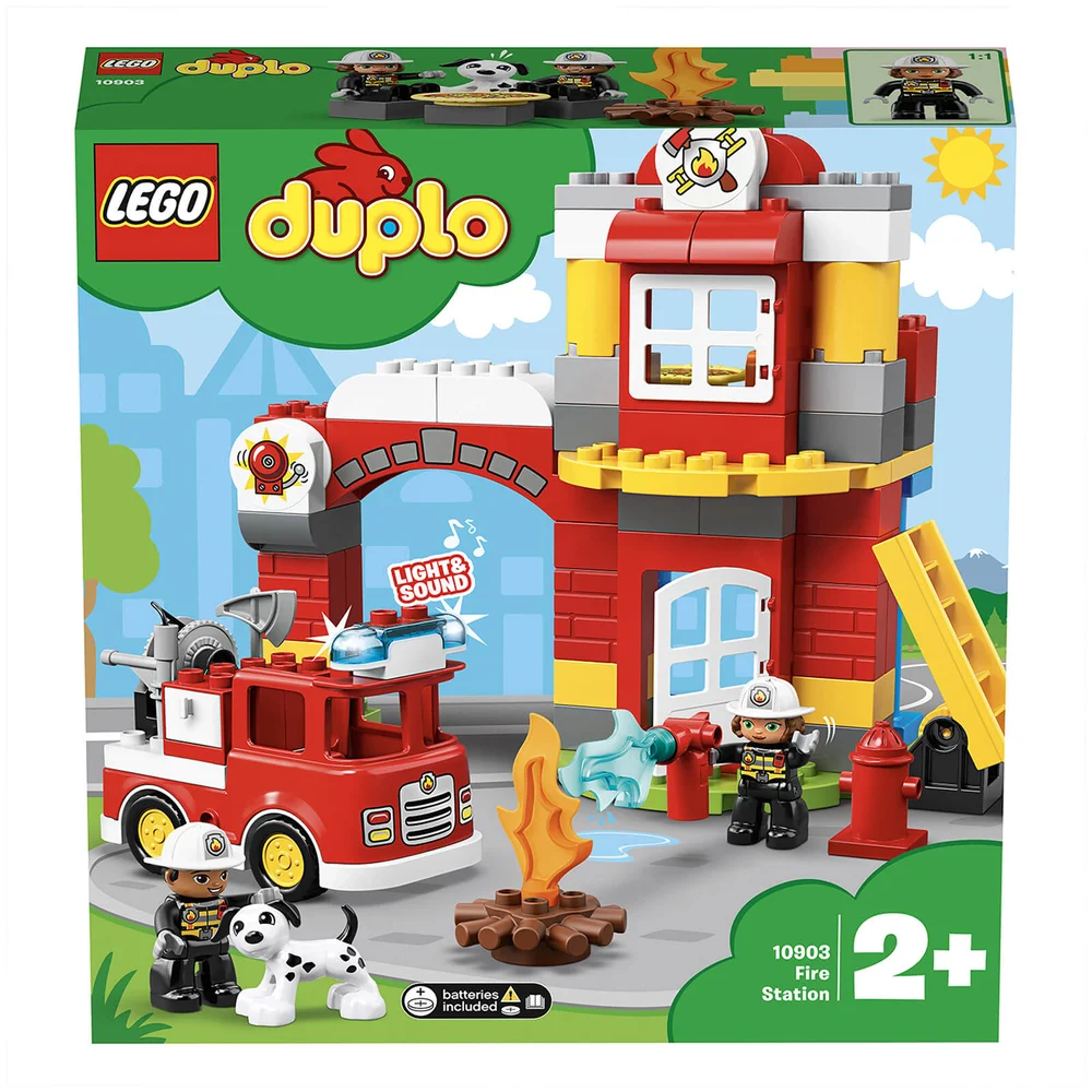 LEGO DUPLO Town: Feuerwehrwache Bausteinset (10903) Bild 1