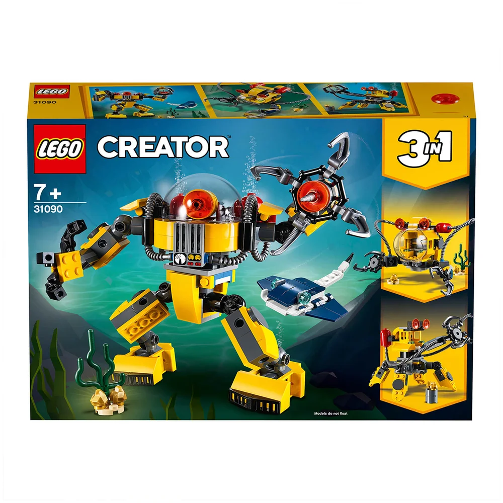 LEGO Creator: 3in1 Unterwasser-Roboter-Bausatz (31090) Bild 1
