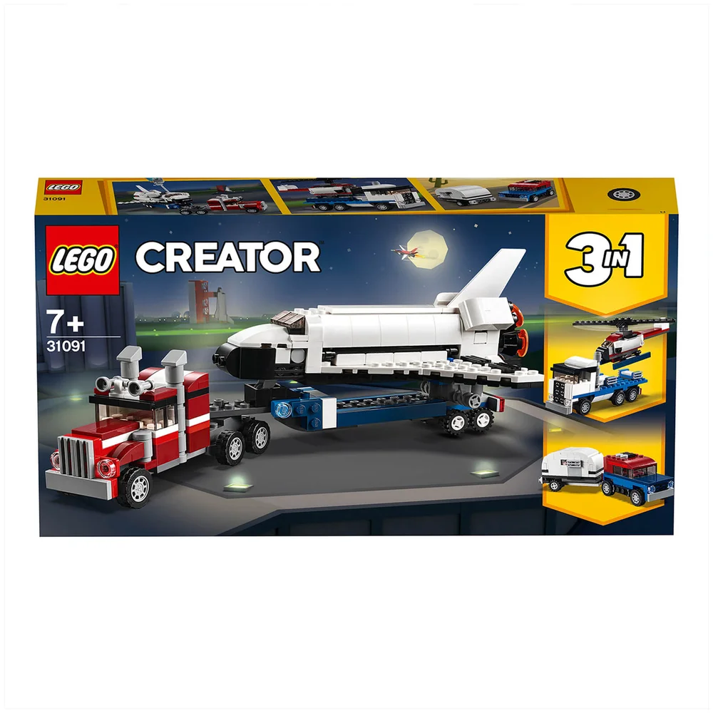 LEGO® Creator 3-in-1-Sets: Transporter für Space Shuttle (31091) Bild 1
