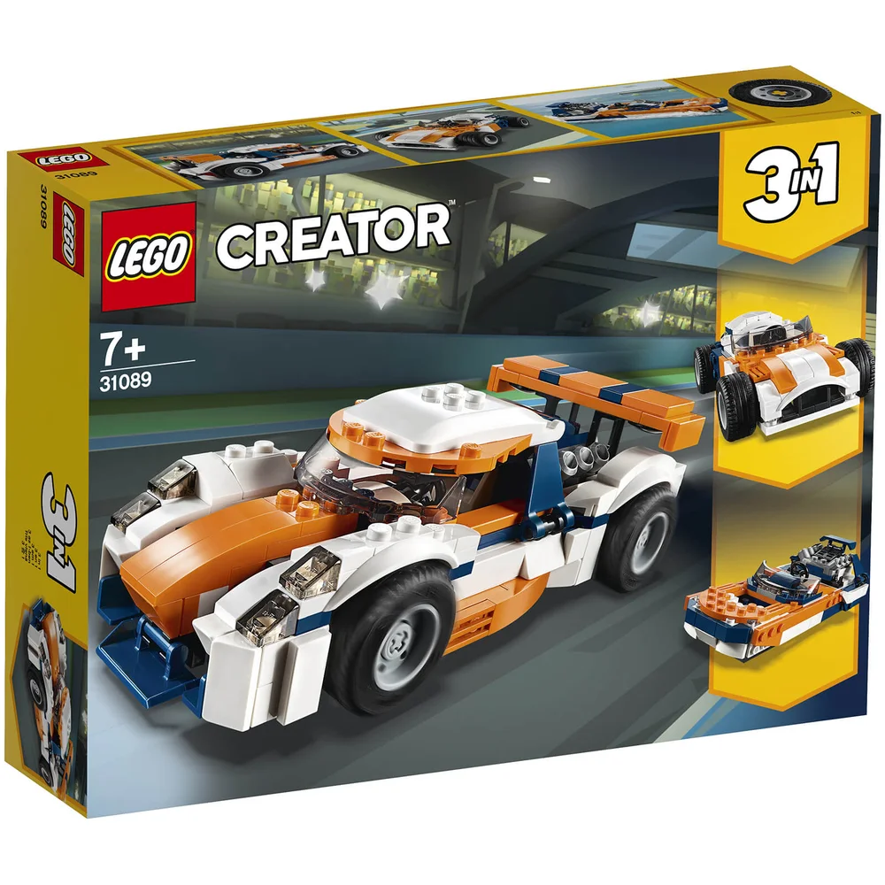 LEGO Creator: 3in1 Rennwagen - Rennboot (31089) Bild 1