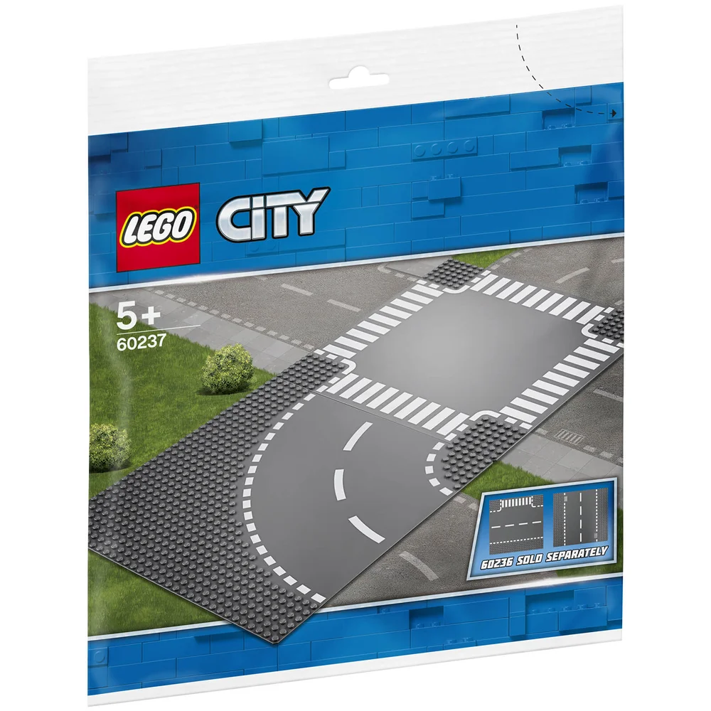 LEGO City Supplementary: Curve and Crossroad (60237) Bild 1