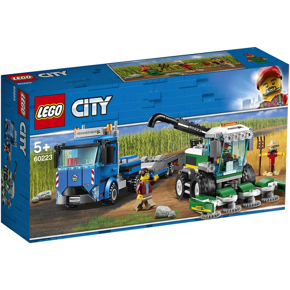 LEGO City Great Vehicles: Transporter für Mähdrescher 60223 Bild 1
