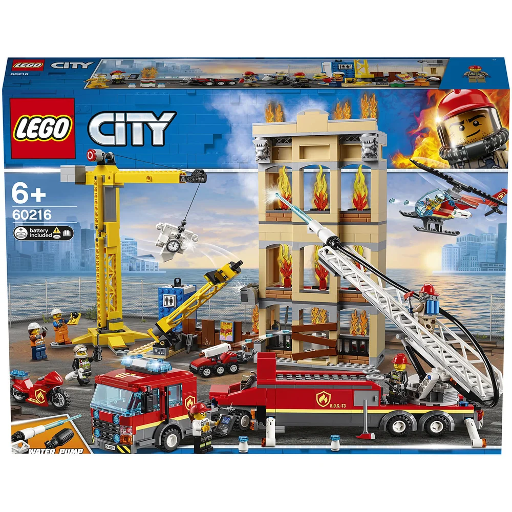 LEGO City: Feuerwehr in der Stadt Set (60216) Bild 1