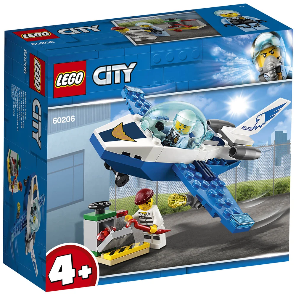 LEGO City Polizei: Polizei Flugzeugpatrouille (60206) Bild 1