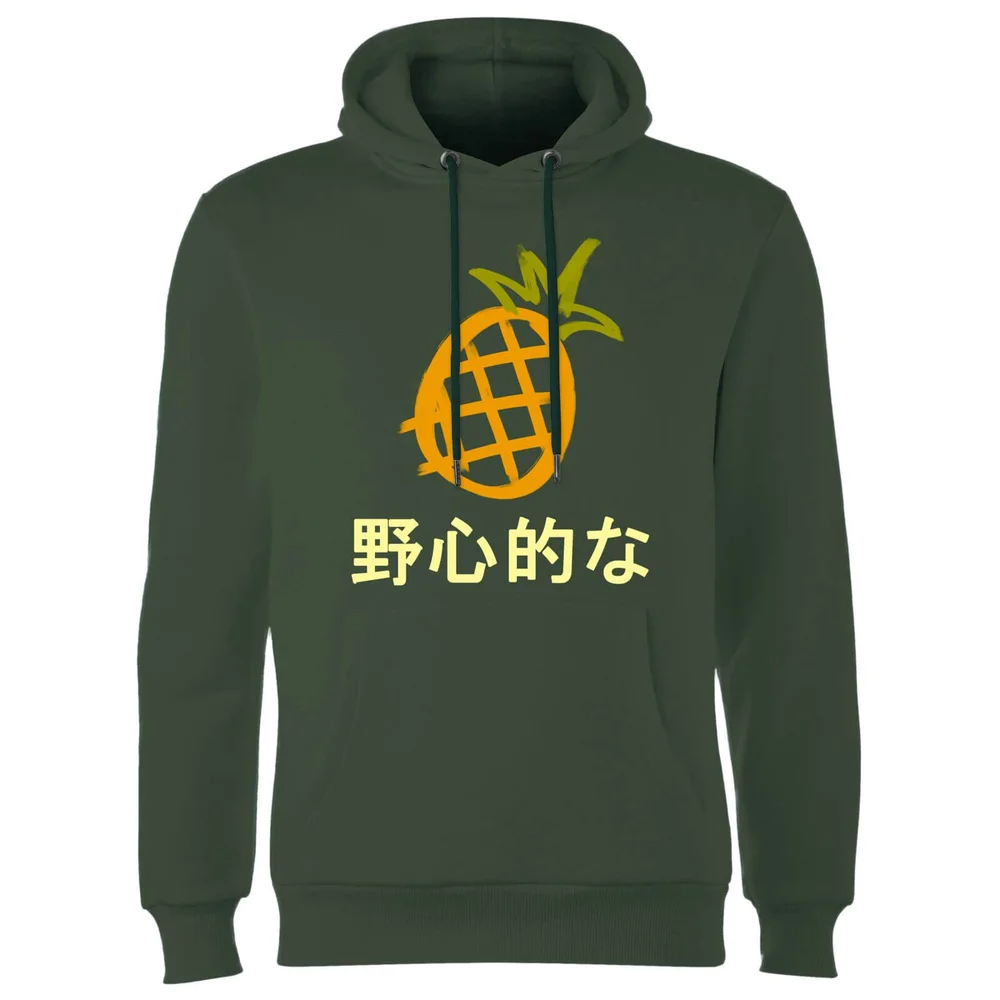 Benji Pineapple Hoodie - Forest Green - M Bild 1