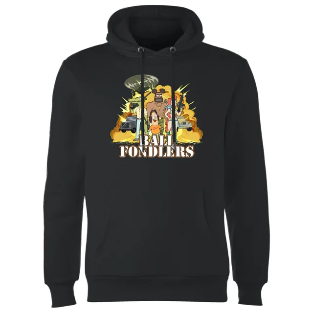 Rick and Morty Ball Fondlers Hoodie - Schwarz