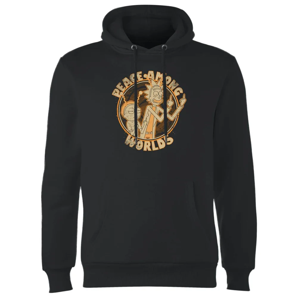 Rick and Morty Peace Among Worlds Hoodie - Schwarz - S Bild 1