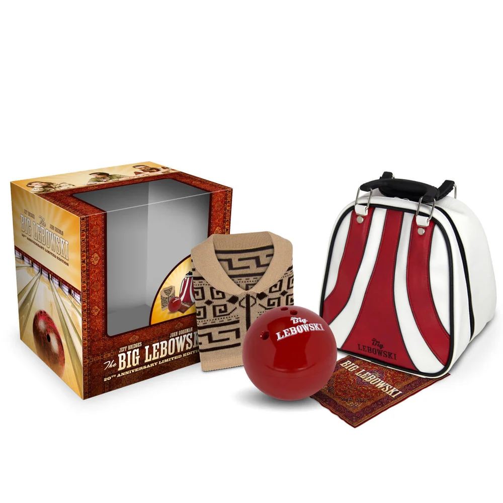 The Big Lebowski: Inkl. Bowling Tasche & Ball, Pulli - Zavvi Exklusives 4K Ultra HD & Blu-ray Steelbook Bild 1