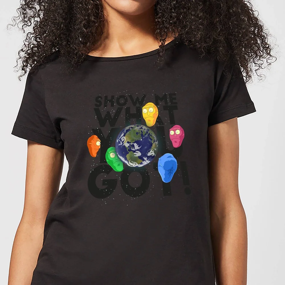 Rick and Morty Show Me What You Got Damen T-Shirt - Schwarz - S Bild 1