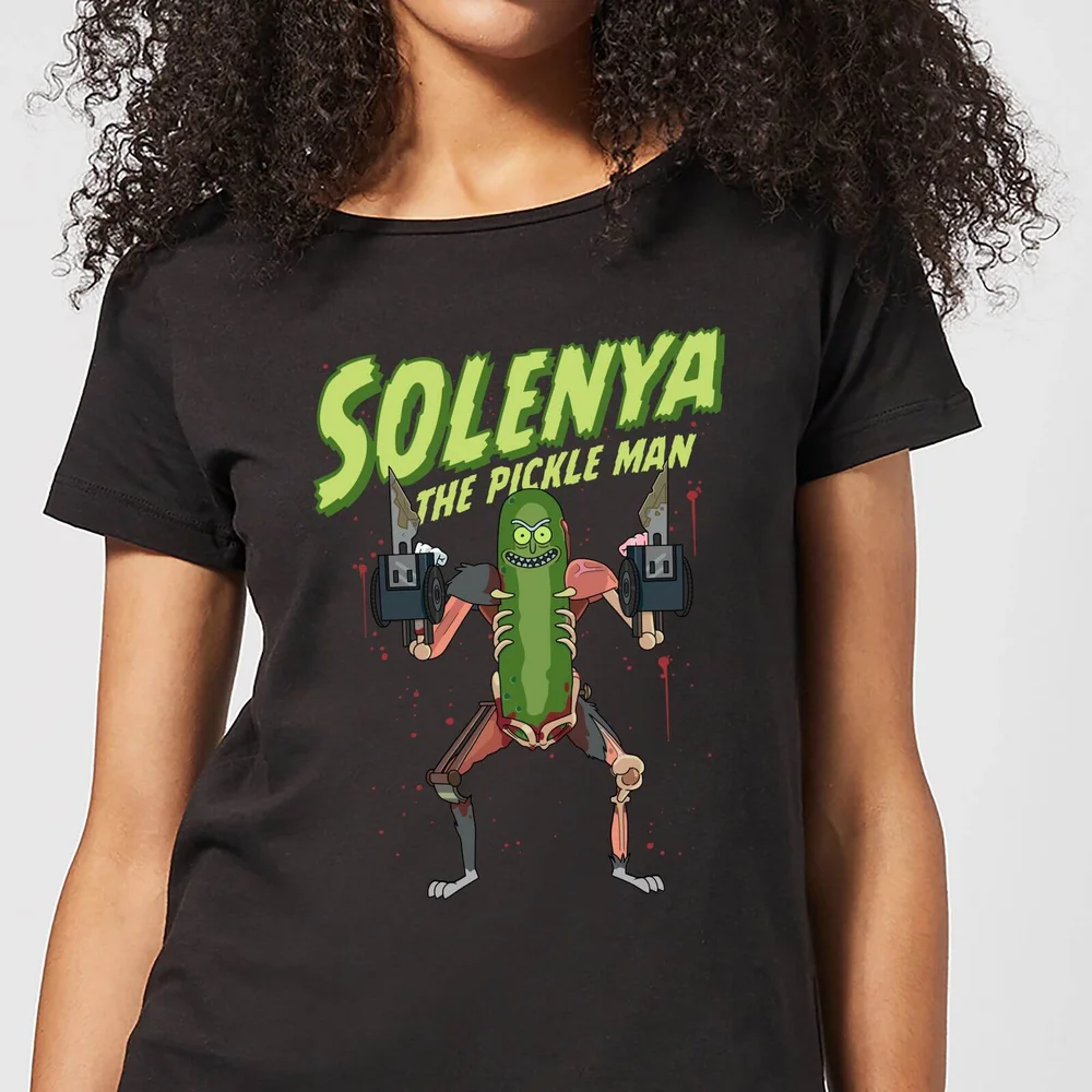 Rick and Morty Solenya Damen T-Shirt - Schwarz - S Bild 1