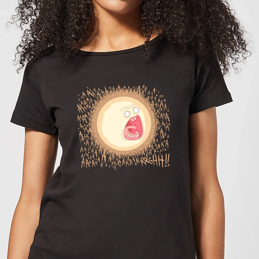 Rick and Morty Screaming Sun Damen T-Shirt - Schwarz - S Bild 1