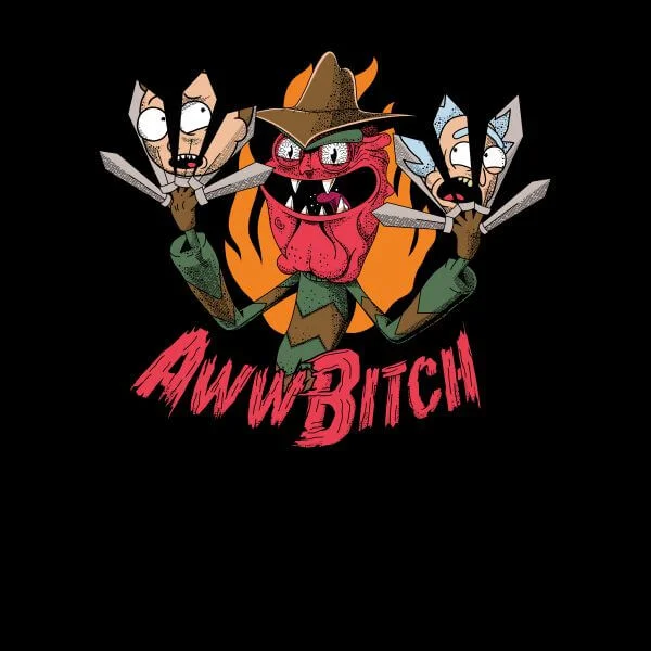 Rick and Morty Scary Terry Damen T-Shirt - Schwarz