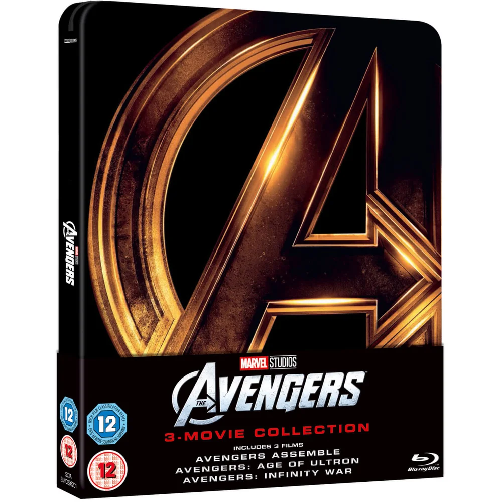 Avengers 1-3 Collection - Zavvi Exclusive Steelbook Bild 1