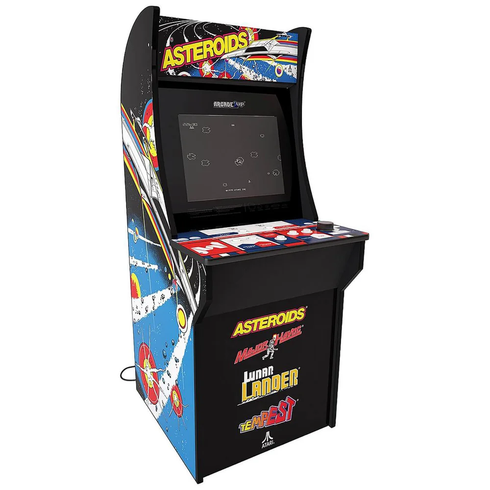 Sambro Arcade 1Up Atari: Asteroids, Tempest, Major Havoc, Lunar Landing At Home Arcade Machine Bild 1