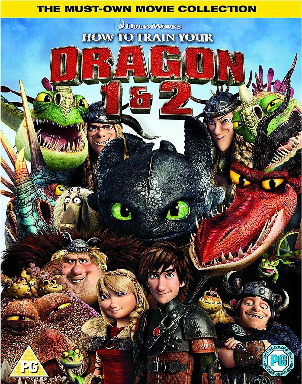 How To Train Your Dragon/ How To Train Your Dragon 2 - 2018 Artwork Refresh Bild 1