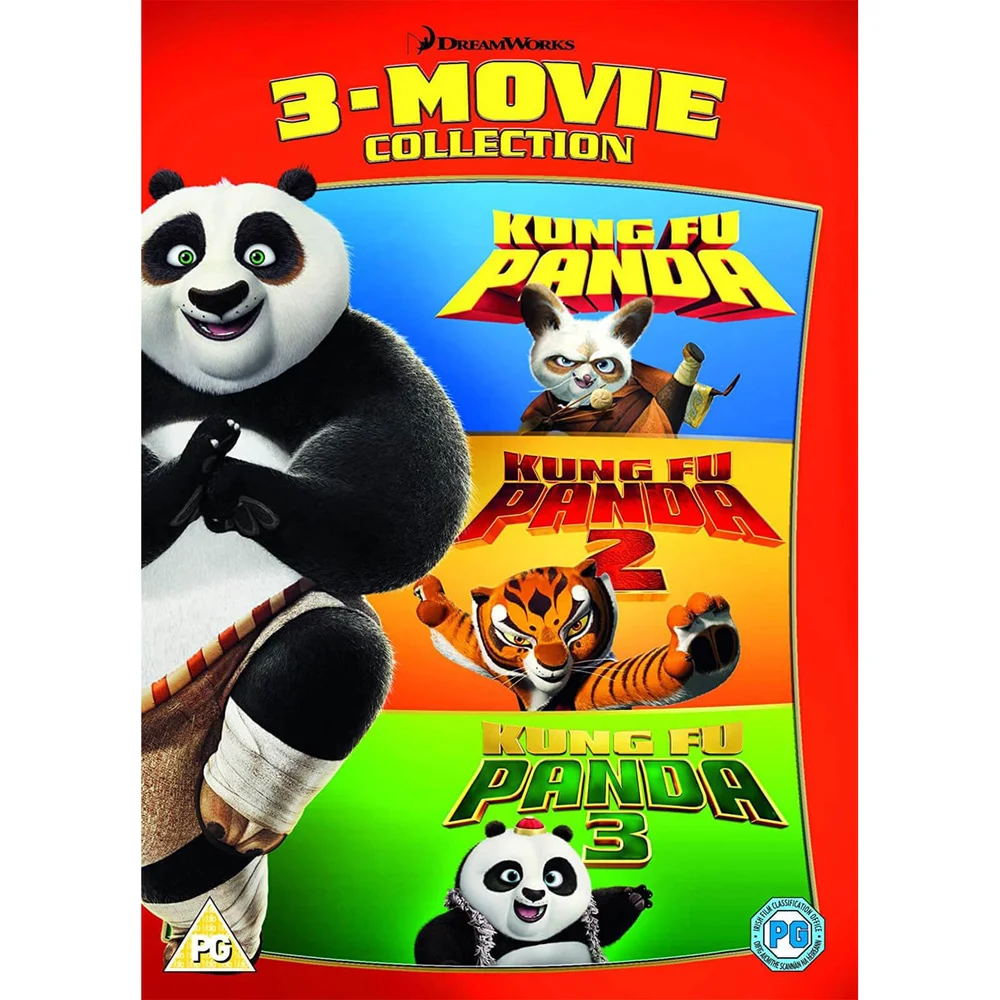 Kung Fu Panda/ Kung Fu Panda 2/ Kung Fu Panda 3 - 2018 Artwork Refresh Bild 1