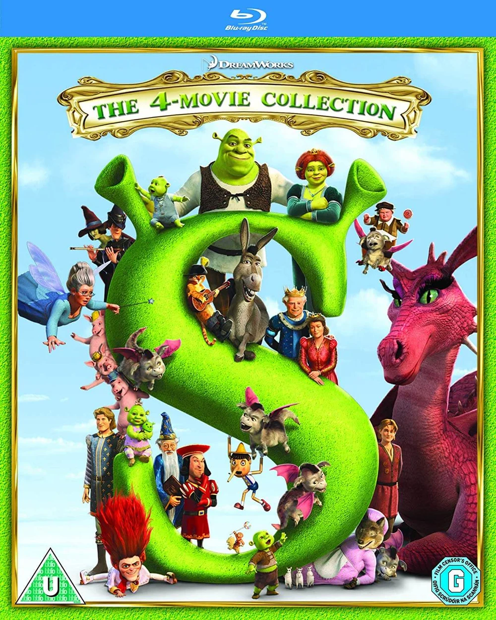Shrek 1-4 Boxset - 2018 Artwork Refresh Bild 1