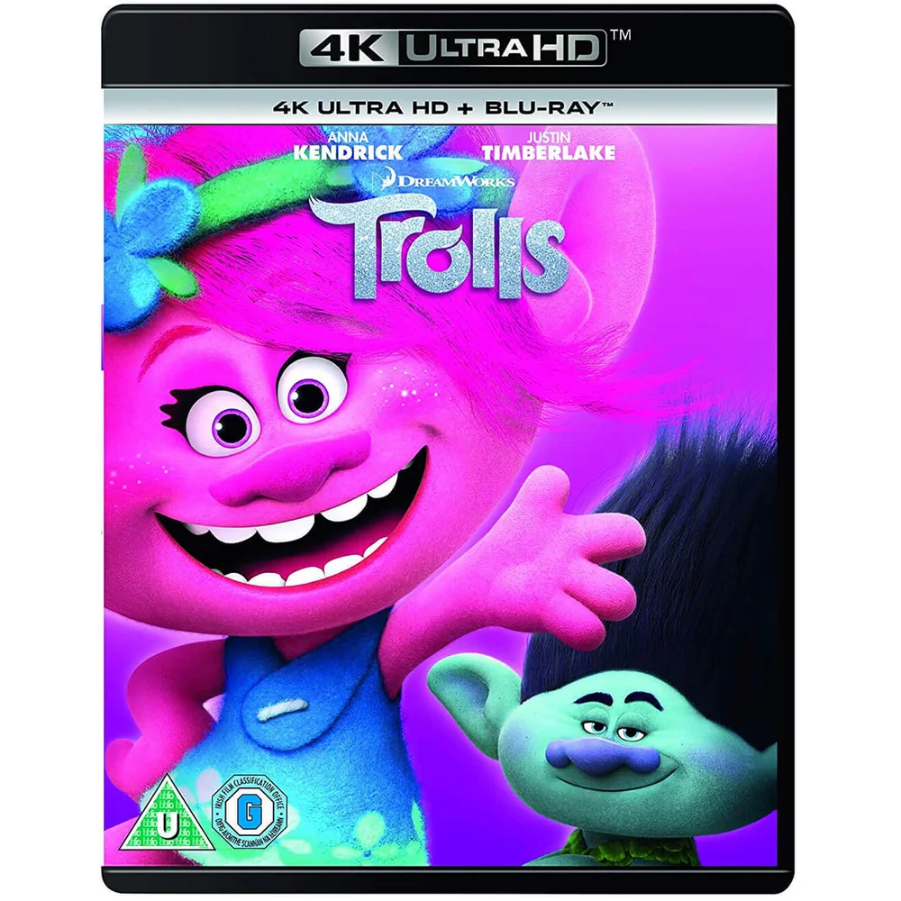 Trolls 4K - 2018 Artwork-Überarbeitung - 4K Ultra HD (Inklusive Blu-Ray) Bild 1