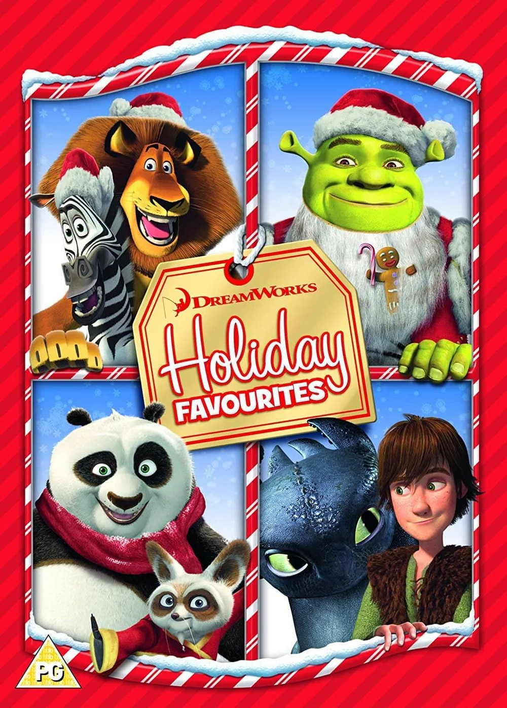 SHREK THE HALLS/MERRY MADAGASCAR/DRAGONS: GIFT OF THE NIGHT FURY/KUNG FU PANDA CHRISTMAS HOLIDAY SPE Bild 1