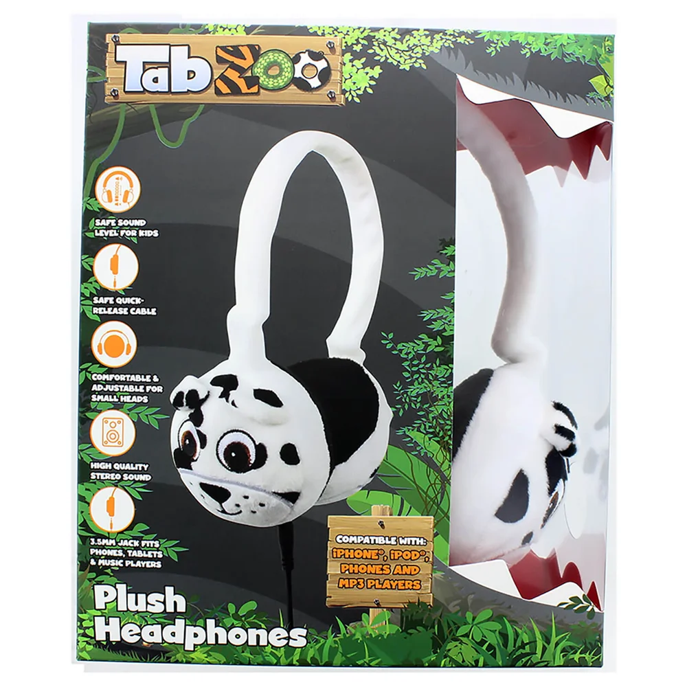 TabZoo Plush Dog Childrens Wired Headphones Bild 1