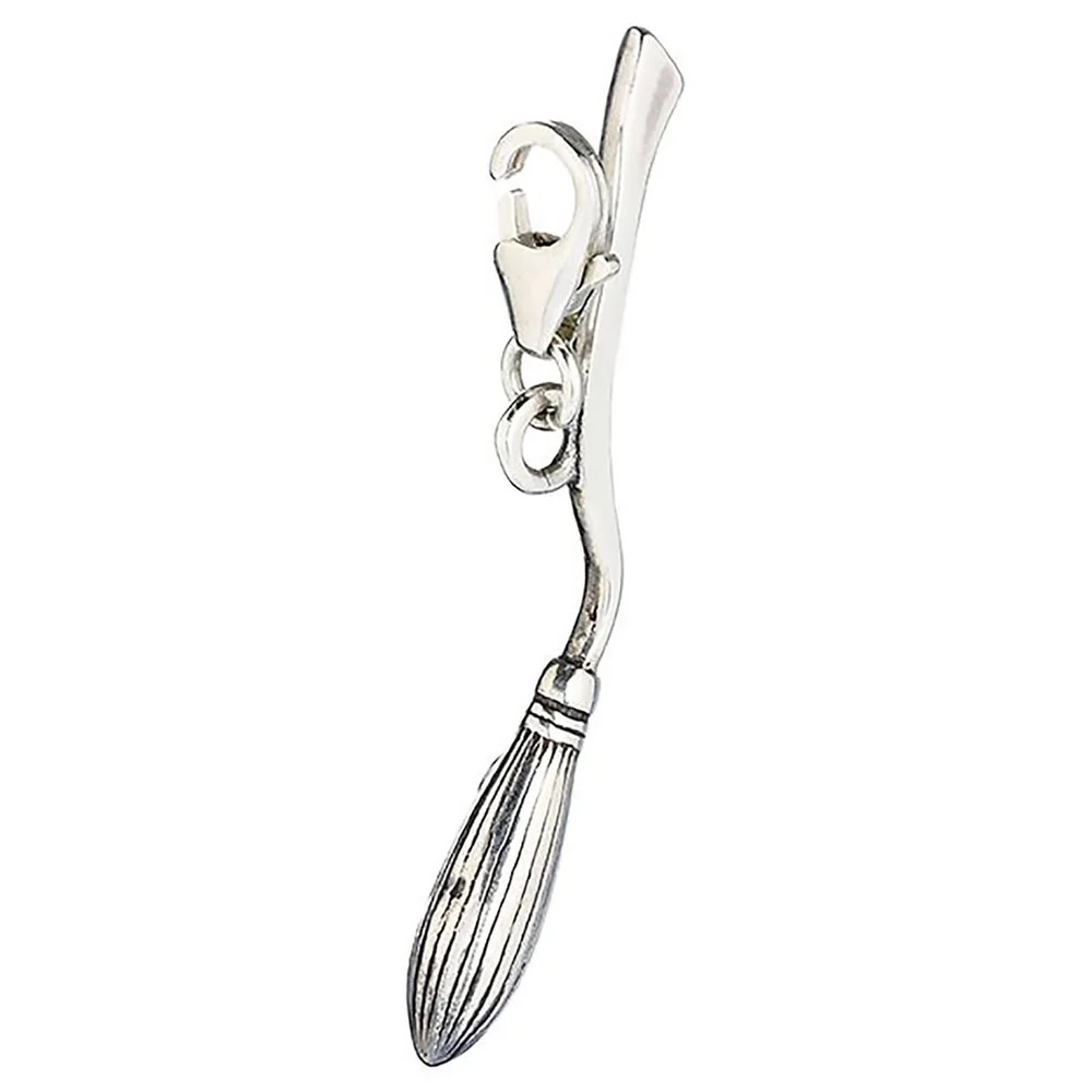 Harry Potter Sterling Silver Nimbus 2000 Broomstick Clip on Charm Bild 1