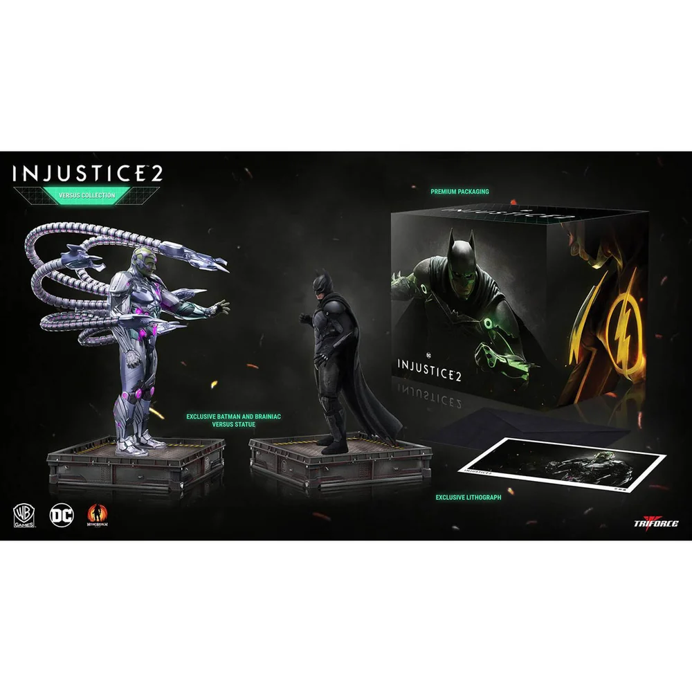 TriForce DC Comics Injustice 2: The Versus Collection 23–28 cm PVC-Statuen (Spiel im Lieferumfang NICHT enthalten) Bild 1