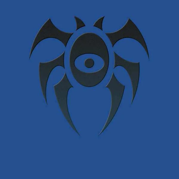 Magic The Gathering Dimir Symbol Herren T-Shirt - Blau Royal