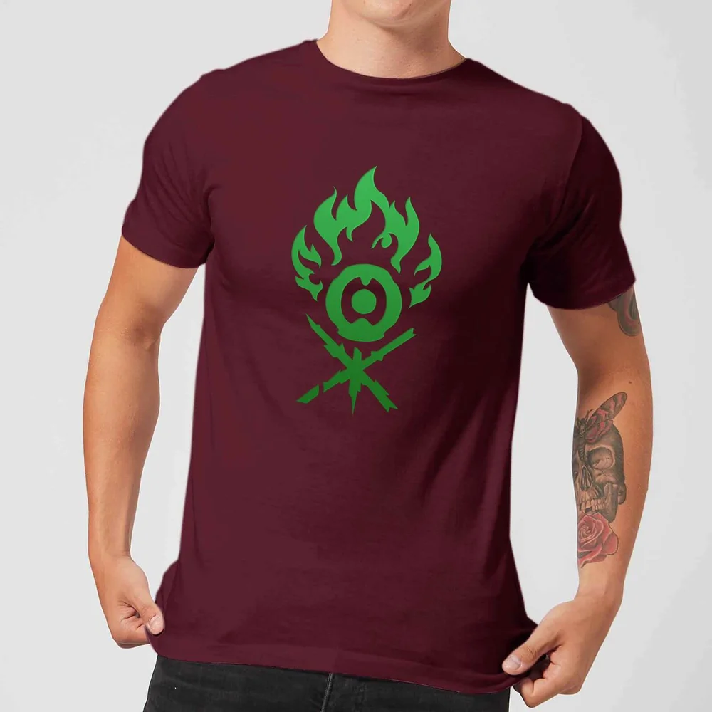 Magic The Gathering Gruul Symbol Herren T-Shirt - Bordeauxrot - S - Bordeauxrot Bild 1