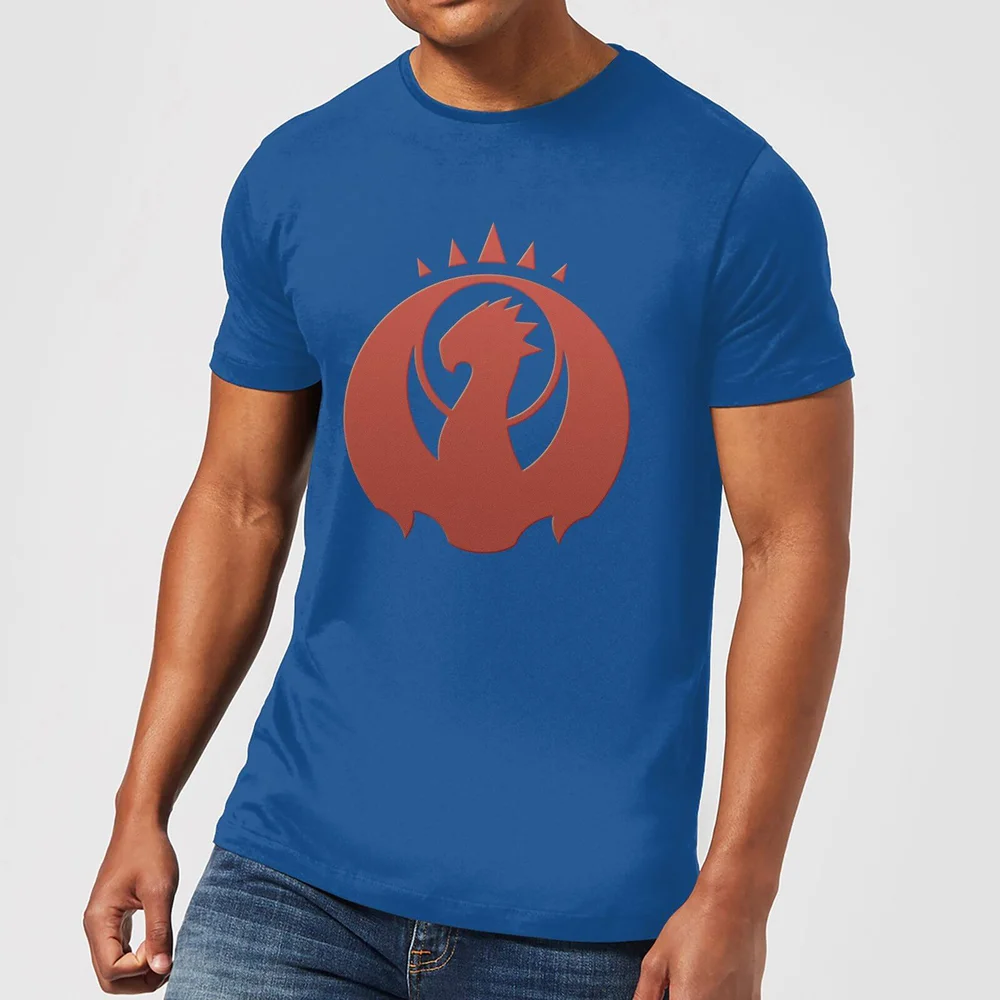 Magic The Gathering Izzet Symbol Herren T-Shirt - Blau Royal - S - Royal Blue Bild 1