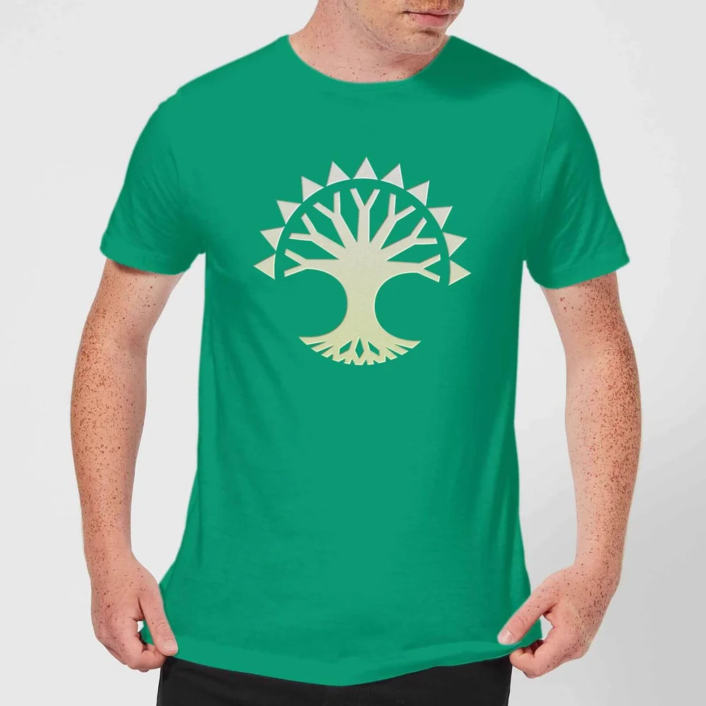 Magic The Gathering Selesnya Symbol Herren T-Shirt - Grün - S - Kellygrün Bild 1