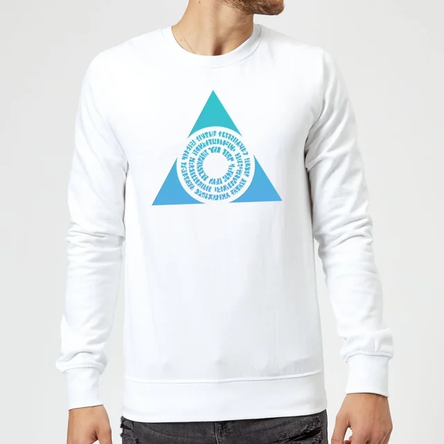 Magic The Gathering Azorius Symbol Pullover - Weiß