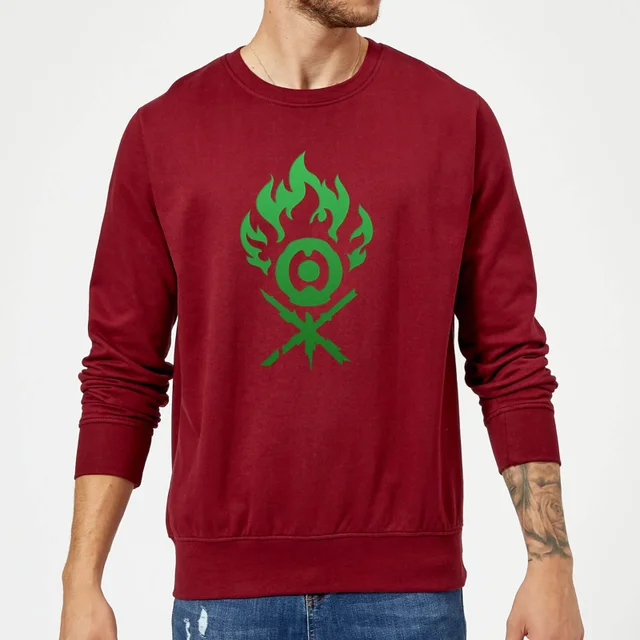 Magic The Gathering Gruul Symbol Pullover - Bordeauxrot