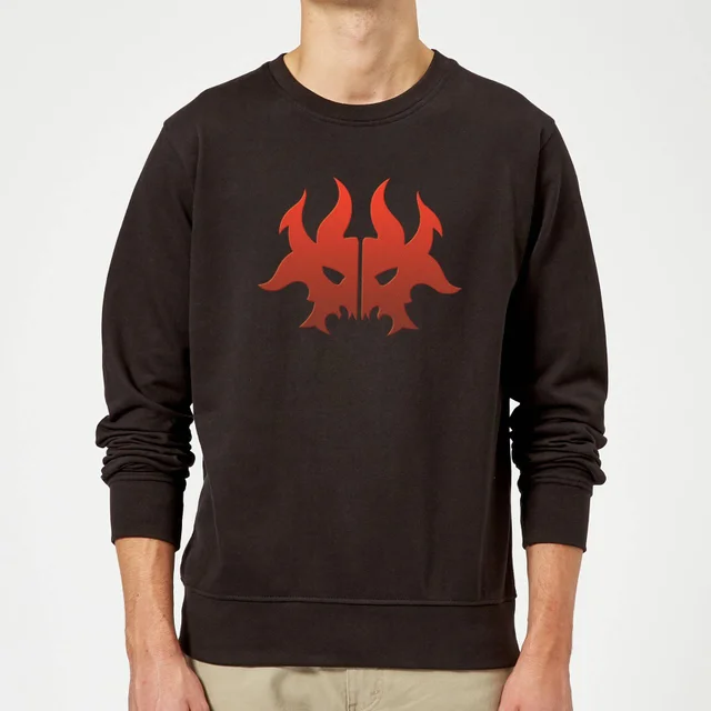 Magic The Gathering Rakdos Symbol Pullover - Schwarz