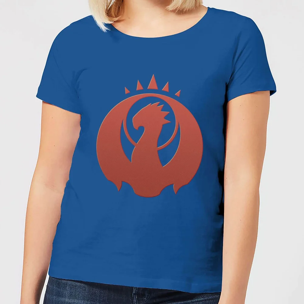 Magic The Gathering Izzet Symbol Damen T-Shirt - Blau Royal - S - Royal Blue Bild 1