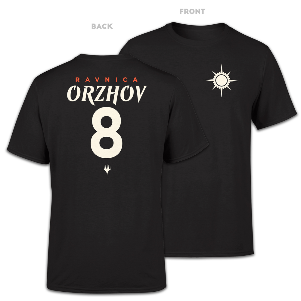 Magic The Gathering Orzhov Sports Herren T-Shirt - Schwarz - S - Schwarz Bild 1