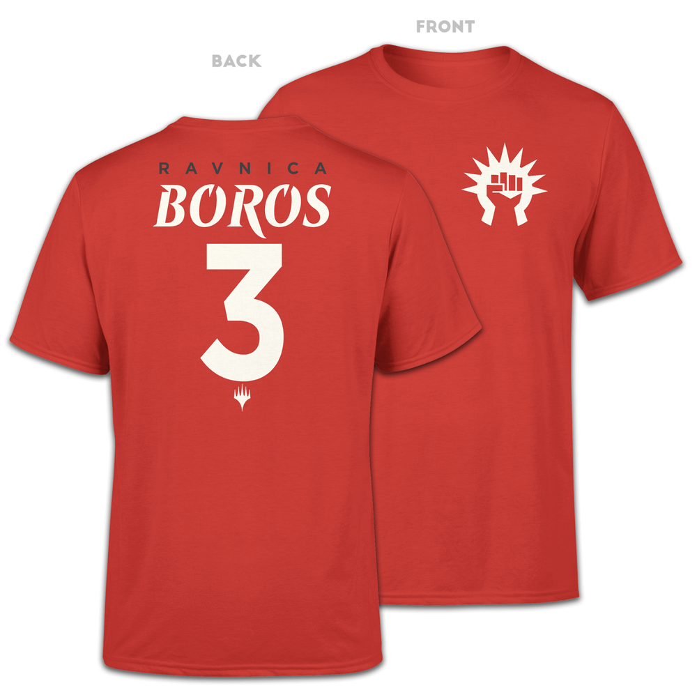 Magic The Gathering Boros Sports Herren T-Shirt - Rot - S - Rot Bild 1