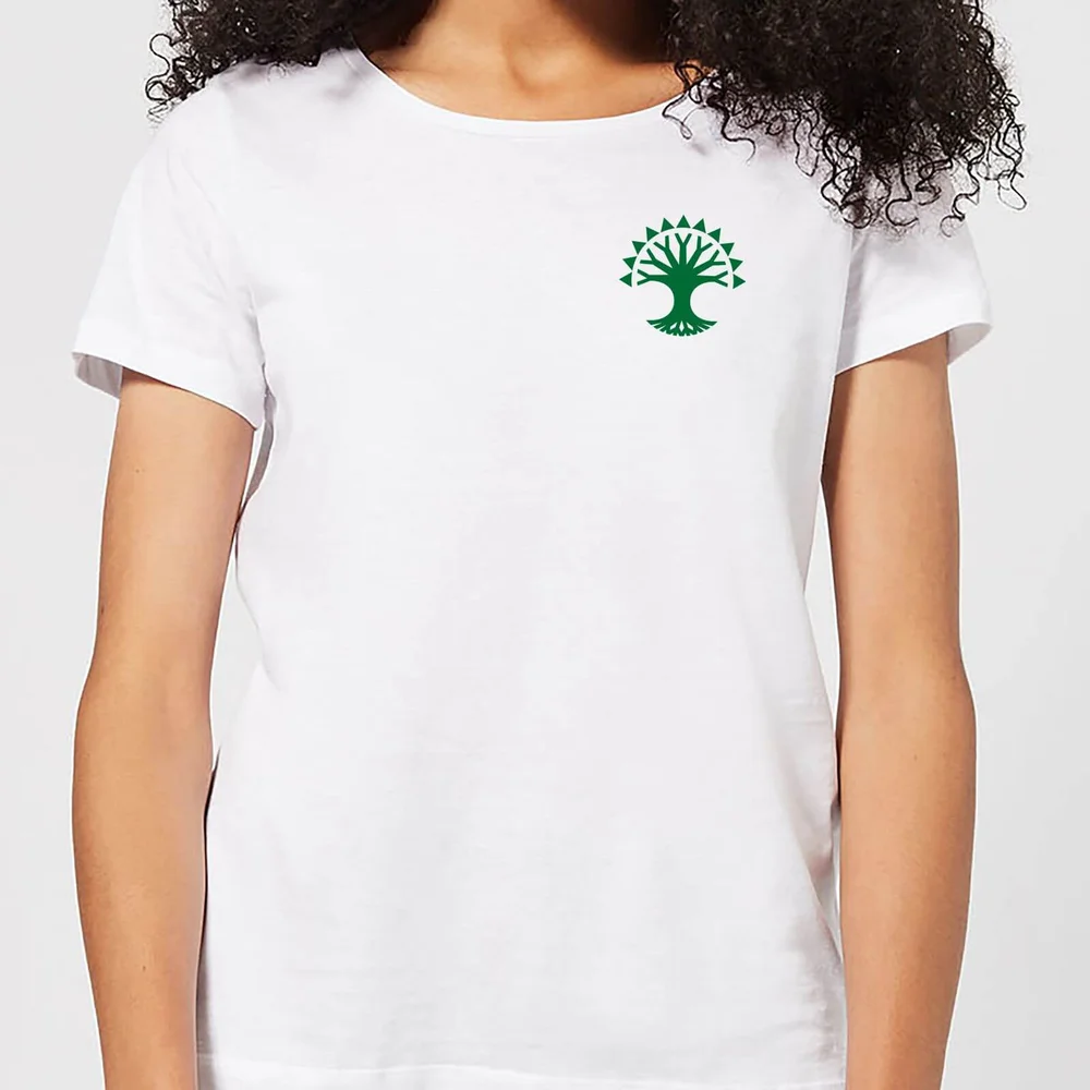 Magic The Gathering Selesnya Sports Damen T-Shirt - Weiß - XS - Weiß Bild 1