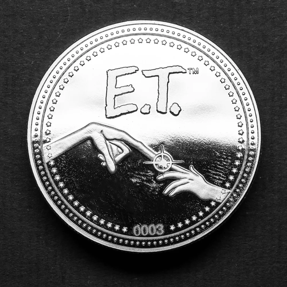 E.T. Collector's Limited Edition Coin: Silver Variant Bild 1