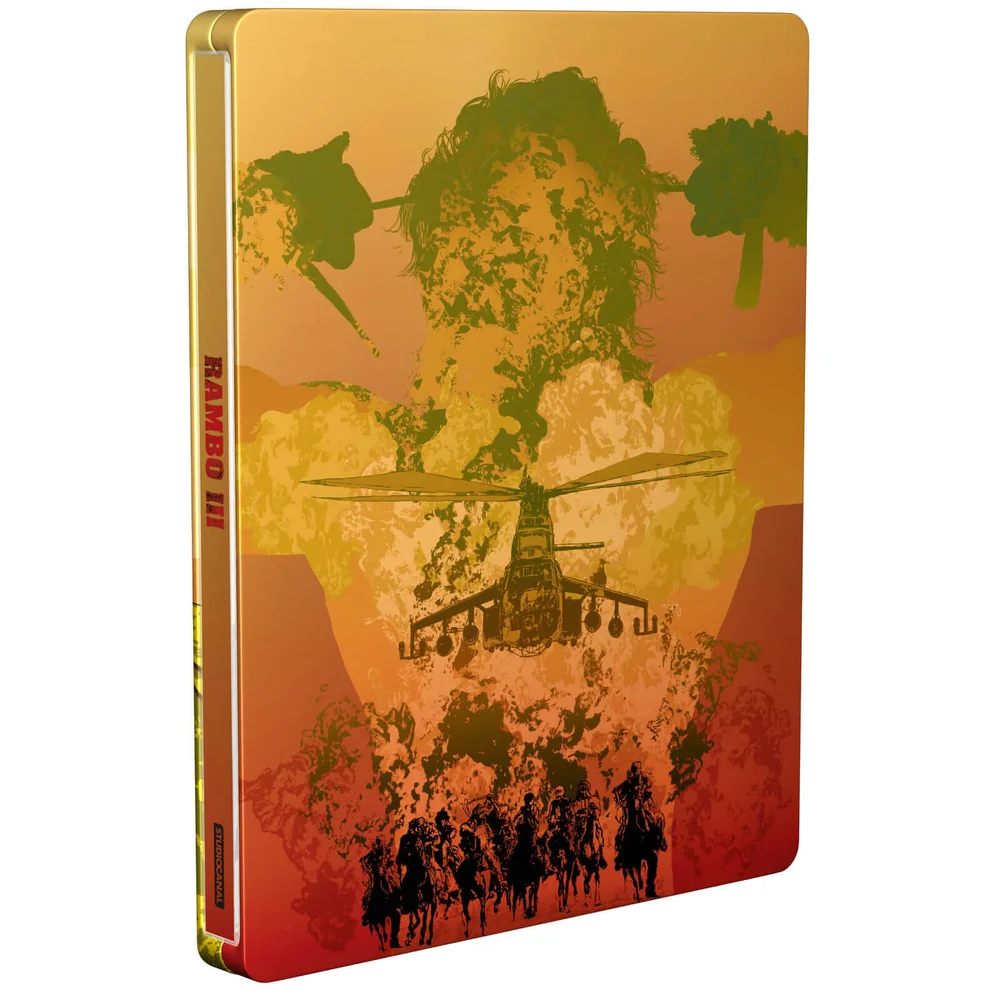 Rambo Part III - Zavvi Exklusives (Blu-Ray & 4K Ultra HD) - Steelbook Bild 1