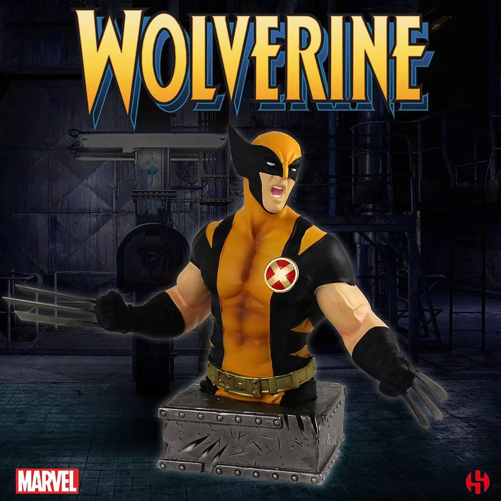 Semic Marvel Resin Bust Wolverine 15 cm Bild 1